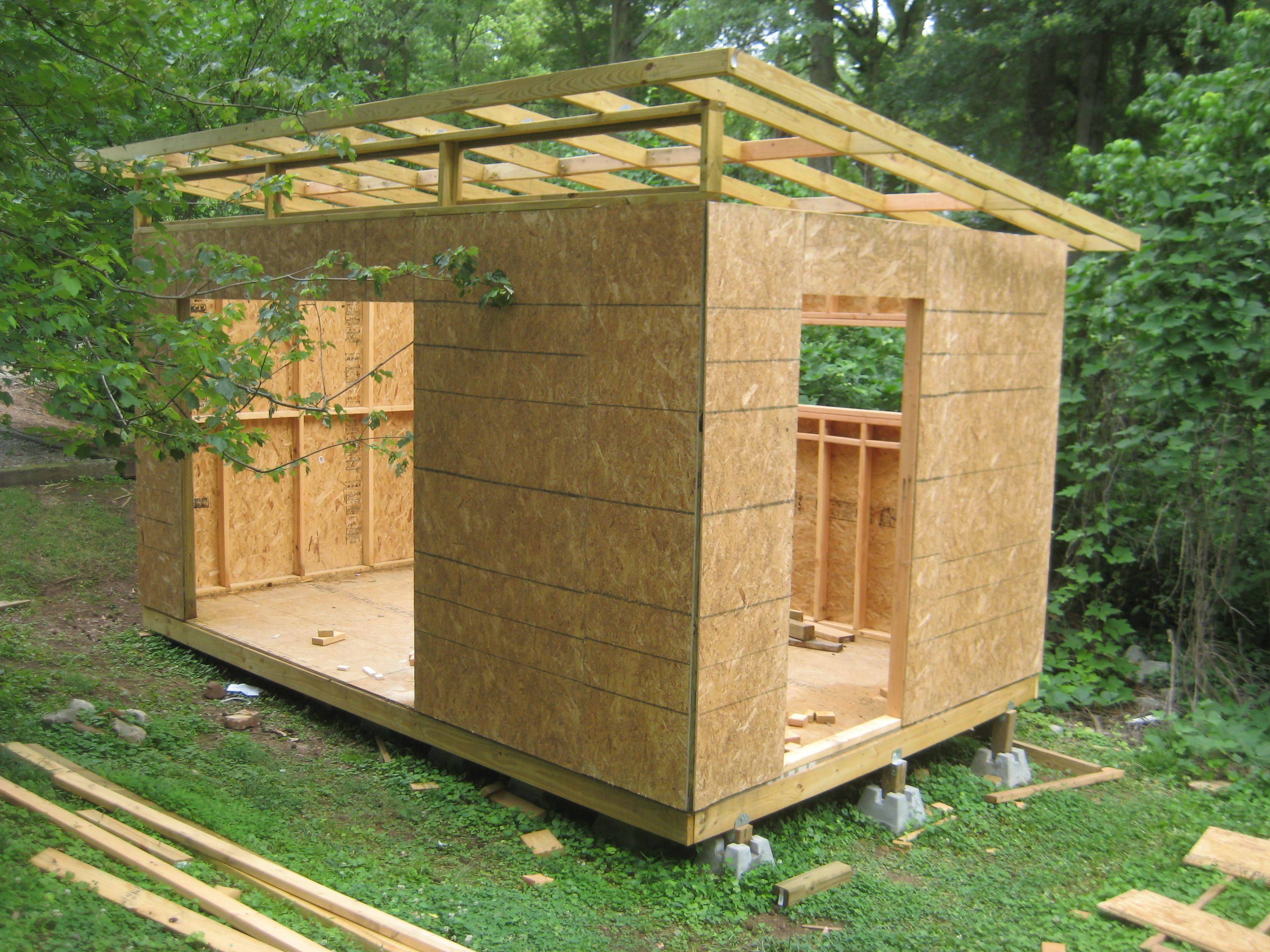 Как построить дачный домик (летний, каркасный) своими руками