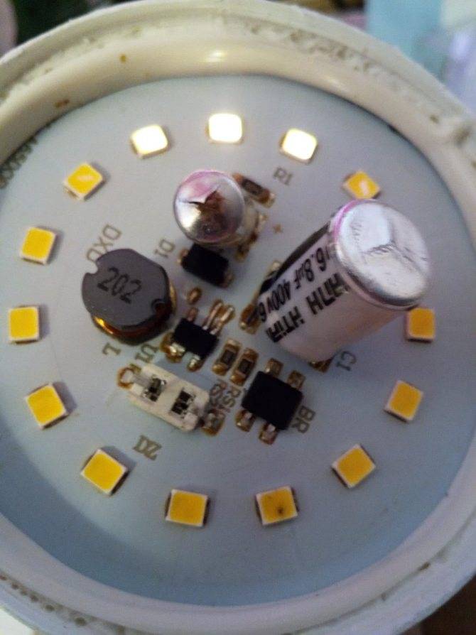 Инструкции по ремонту светодиодных ламп своими руками - точка j