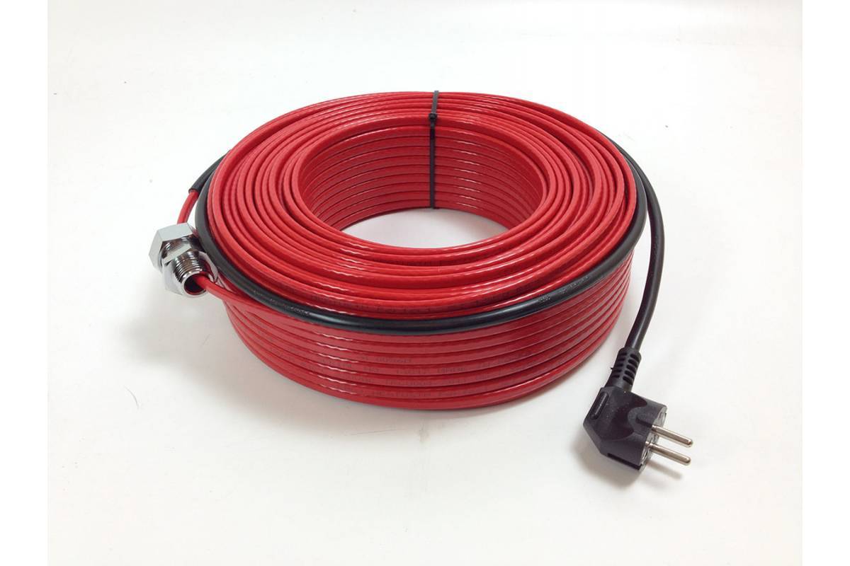 Саморегулирующийся кабель для обогрева труб: монтаж греющего провода для пластиковых труб, установка нагревательного кабеля в трубу, варианты устройства