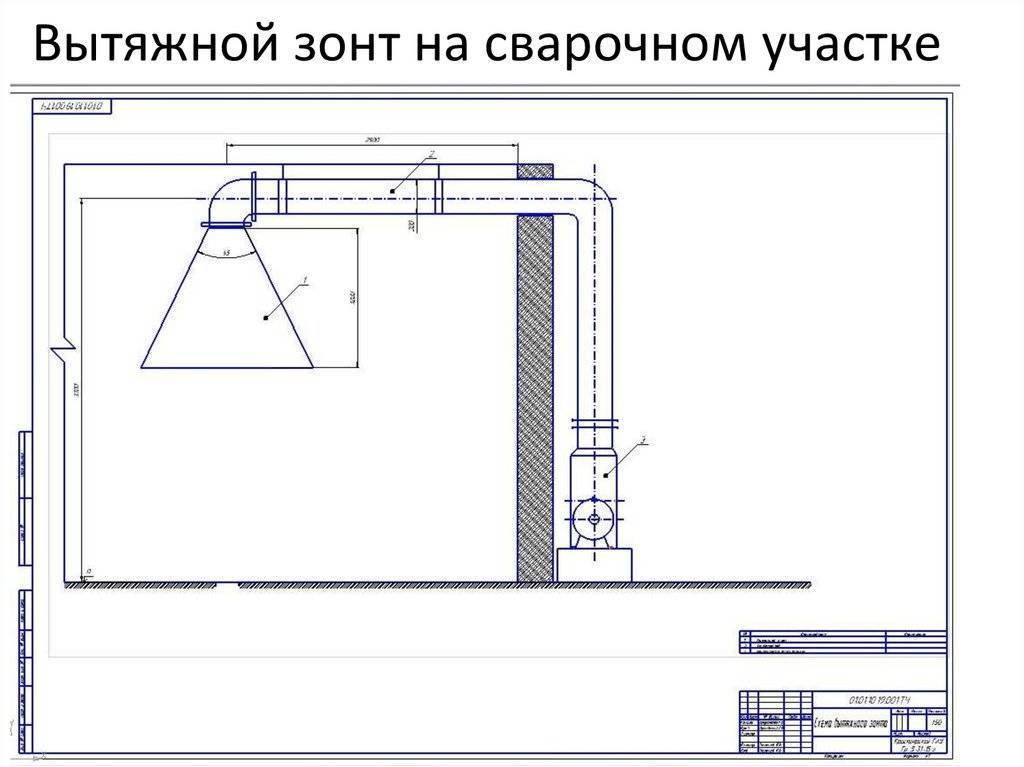 Чертежи для вытяжки