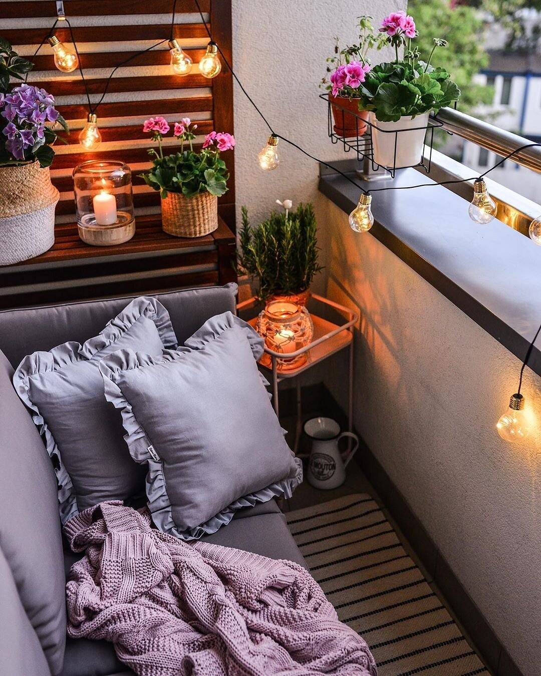 Балкон в стиле прованс - атмосфера уюта и отдыха