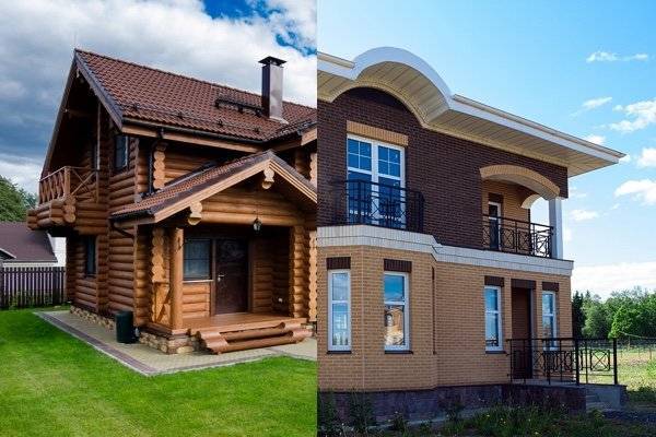 Кирпичный дом или деревянный: какой построить дешевле