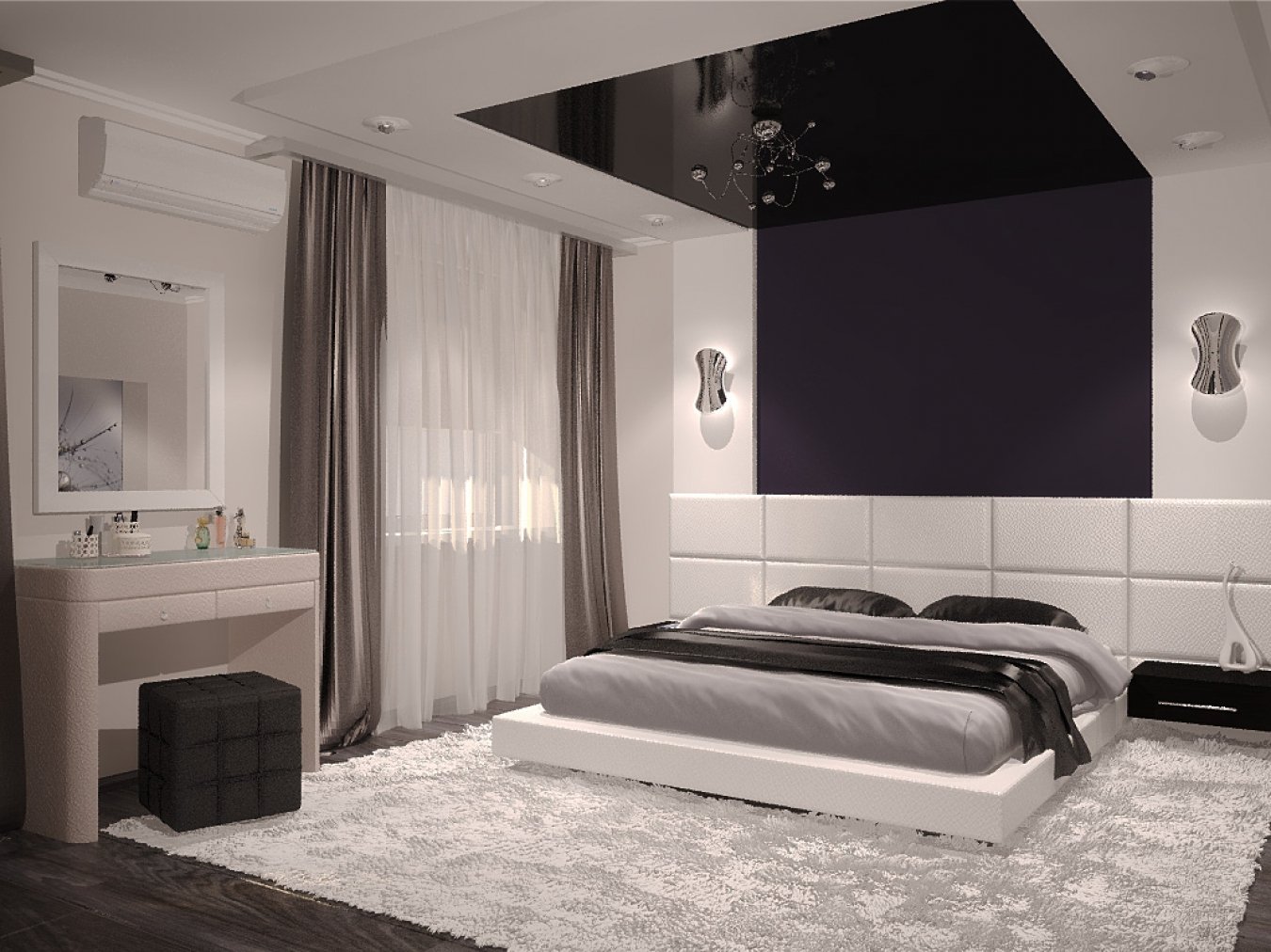Роскошная простота и функциональность: 87 фото-идей дизайна спальни в стиле минимализм