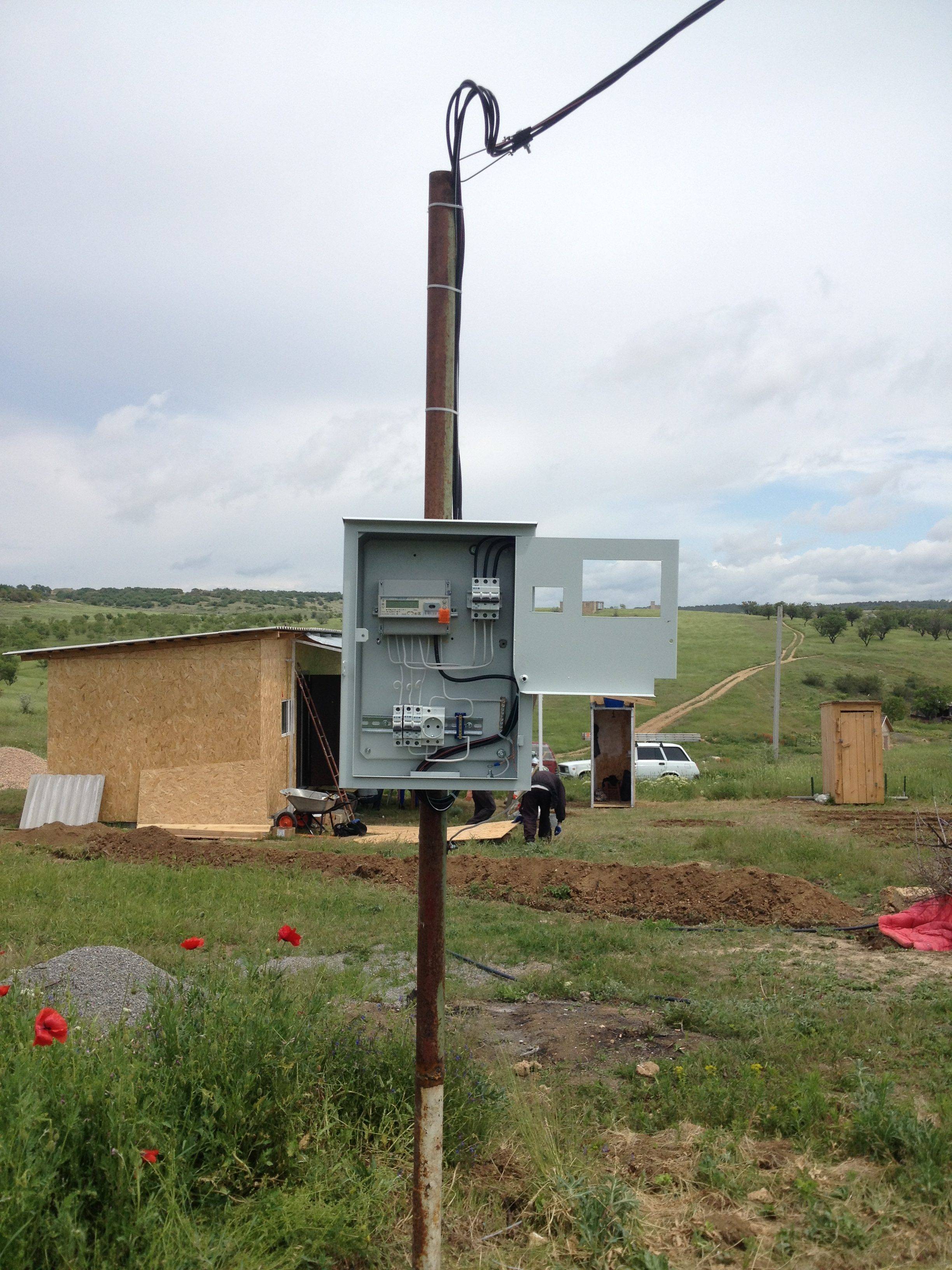 Подключение электричества к дому (земельному участку или даче) до 15 квт. этапы — elensis.ru