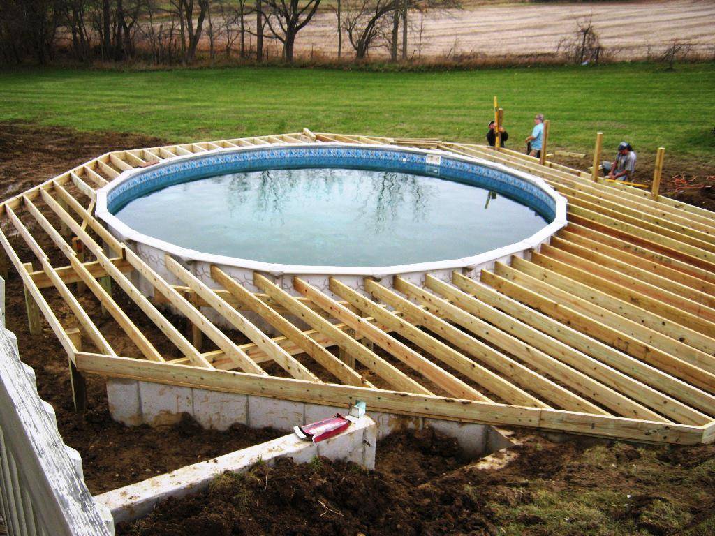Как сделать бассейн на даче своими руками — это возможно!