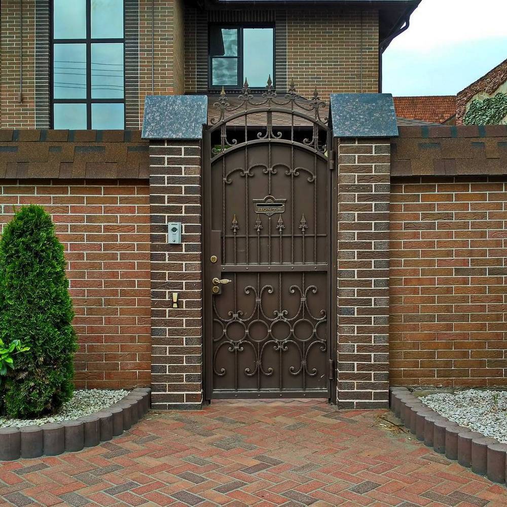 Красивые ворота и калитки для частных домов - строй-шпаргалка