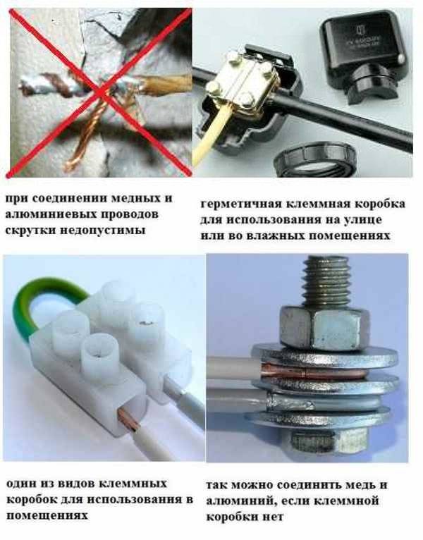 Примеры соединения проводов в домашней проводке – самэлектрик.ру