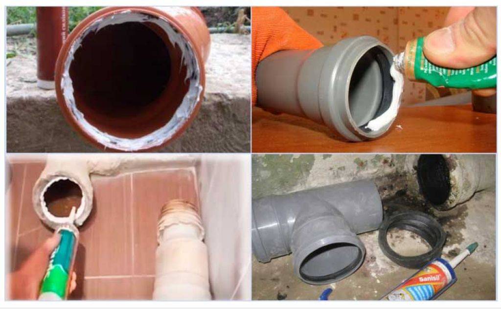 Герметик для канализационных труб: виды, обзор производителей, какие лучше и почему
