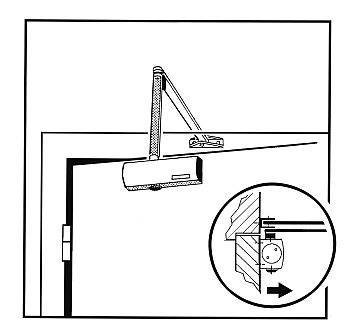 Как правильно установить доводчик на входную дверь