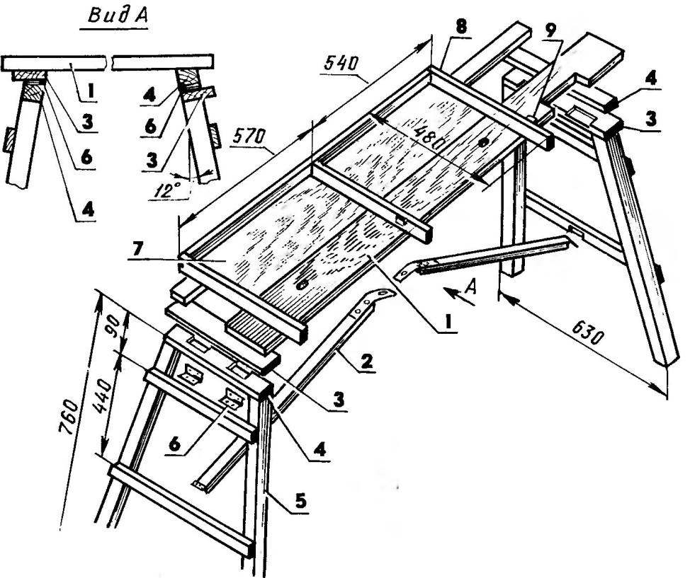Как сделать столярный верстак своими руками чертежи