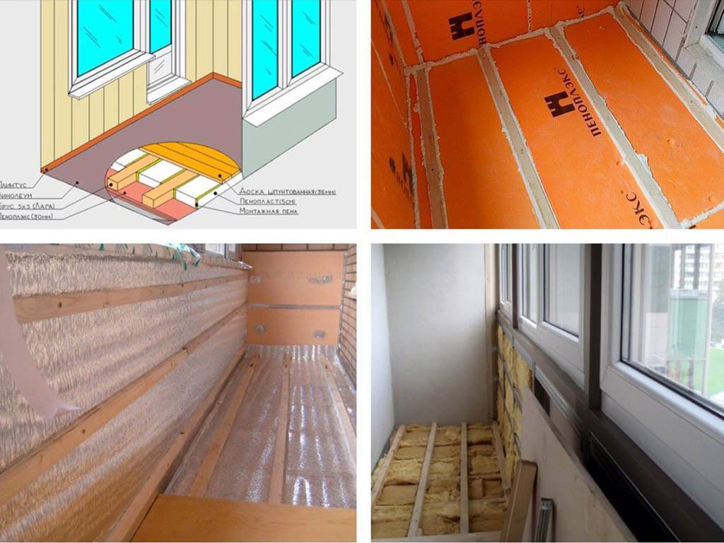 Утепление балкона пеноплексом: пошаговая инструкция