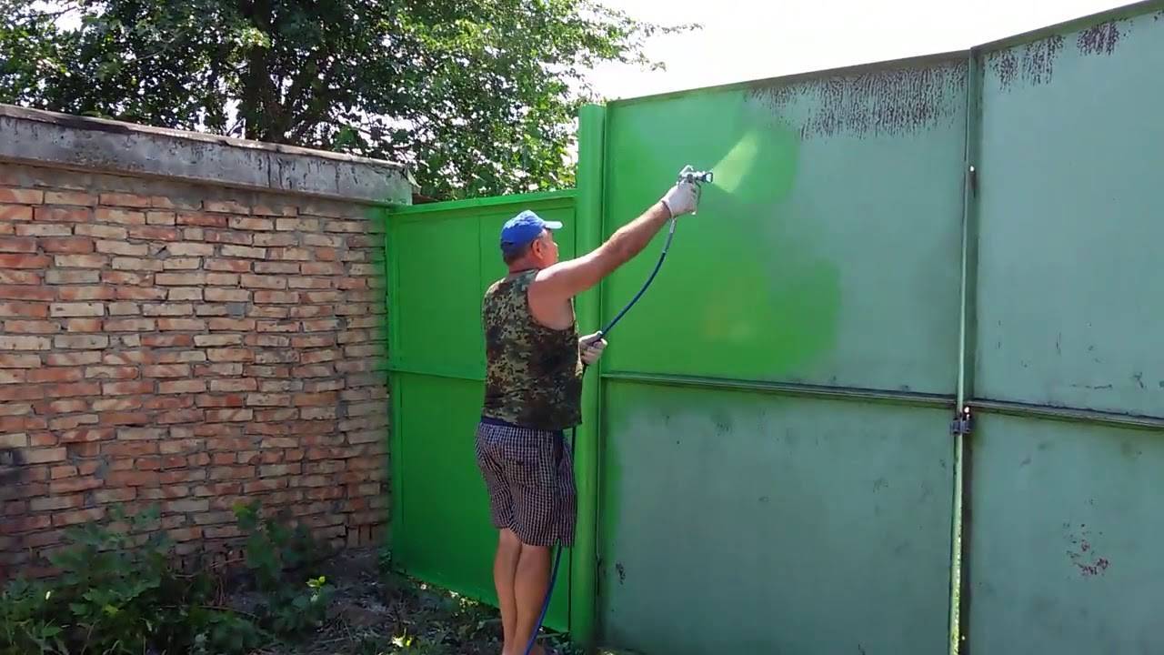 Как покрасить гаражные ворота своими руками
 adblockrecovery.ru