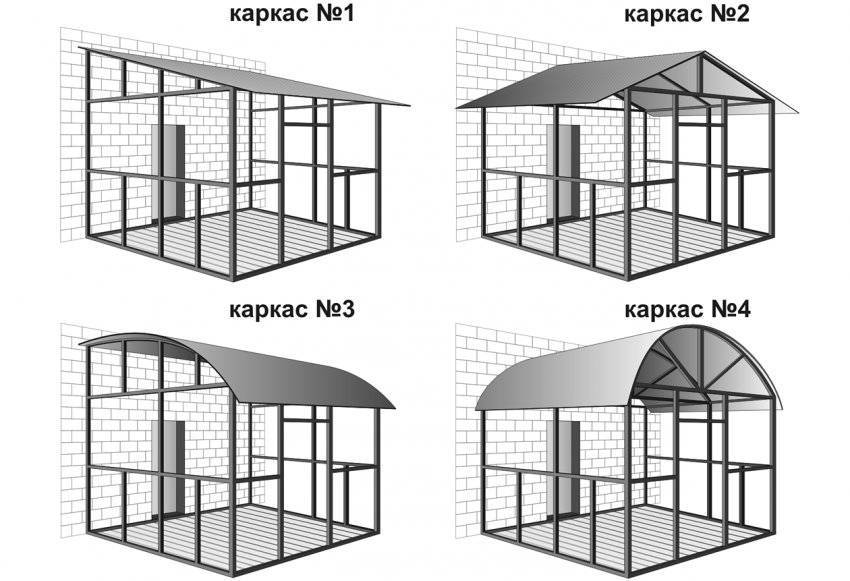 Уличная курилка чертеж