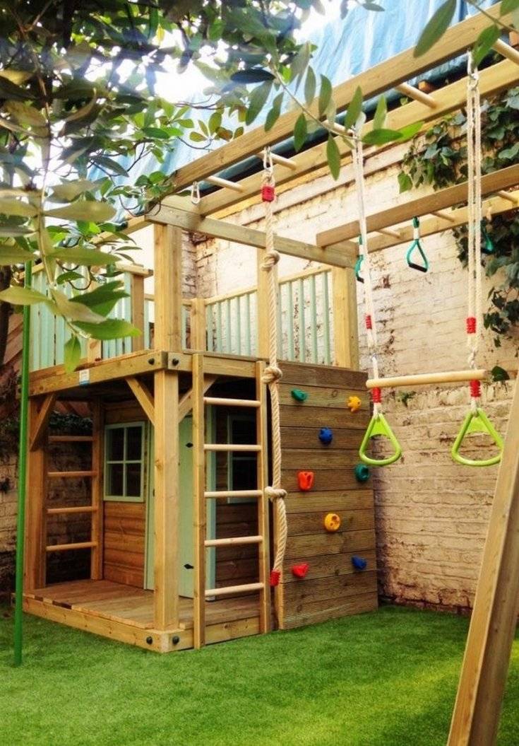 100 лучших идей: детские игровые площадки на даче своими руками