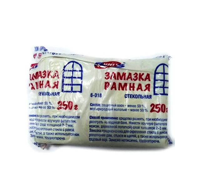 Замазка окон что это