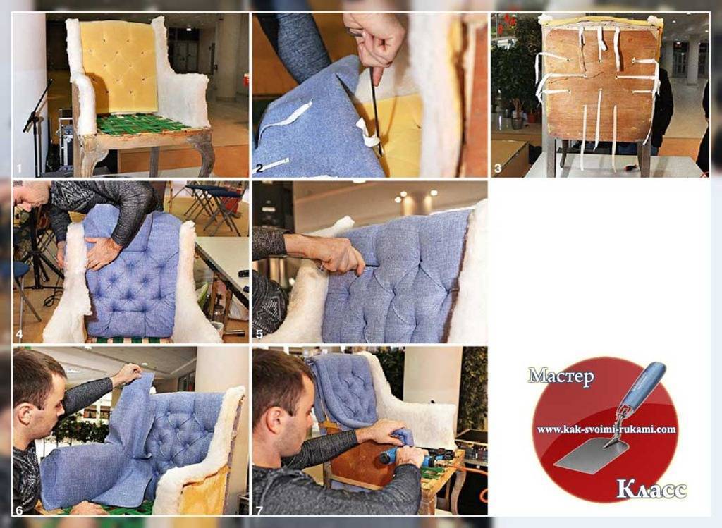 8 советов, как выполнить перетяжку дивана своими руками - строительный блог вити петрова