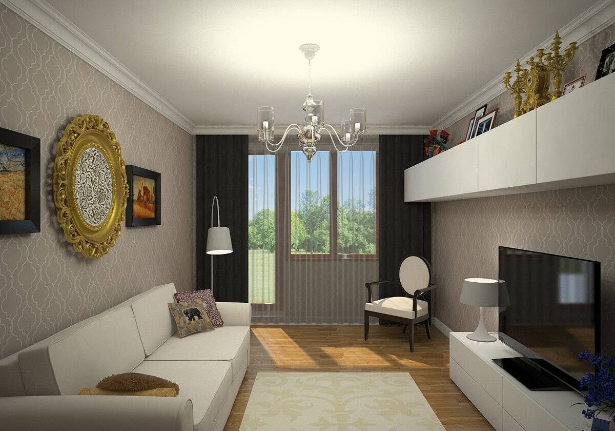 Дизайн комнаты 16 кв м: зонирование спальни-гостиной, интерьер в современном стиле
 - 32 фото