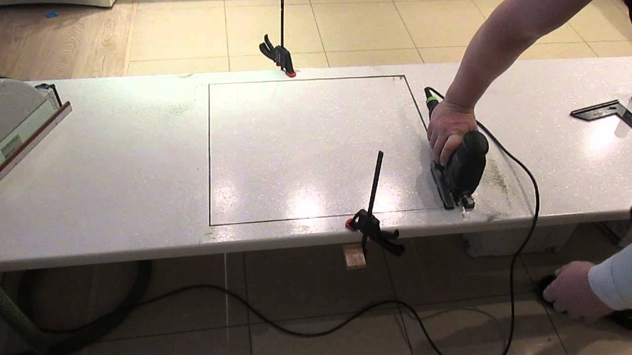 Как установить варочную панель в столешницу своими руками