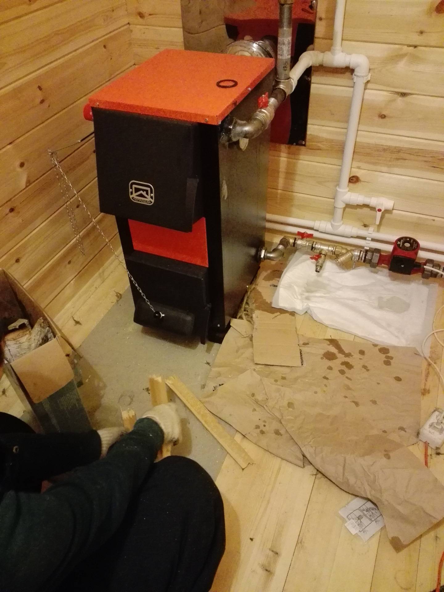 Выбираем систему отопления в деревянном доме