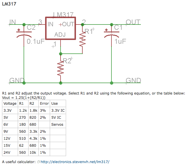 Стабилизатор тока на lm317: технические характеристики и схема подключения