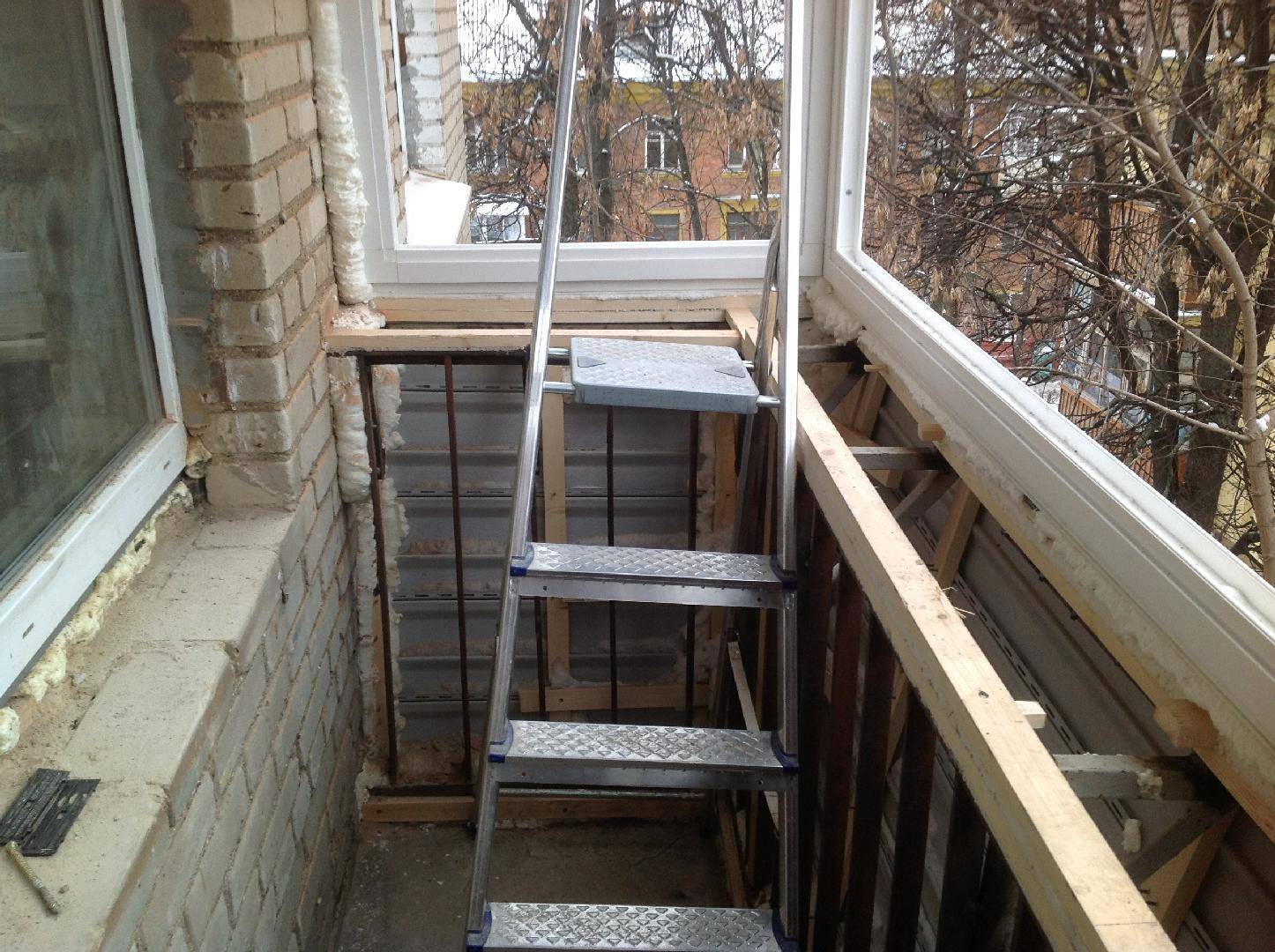 Установка балконов: пошаговая инструкция