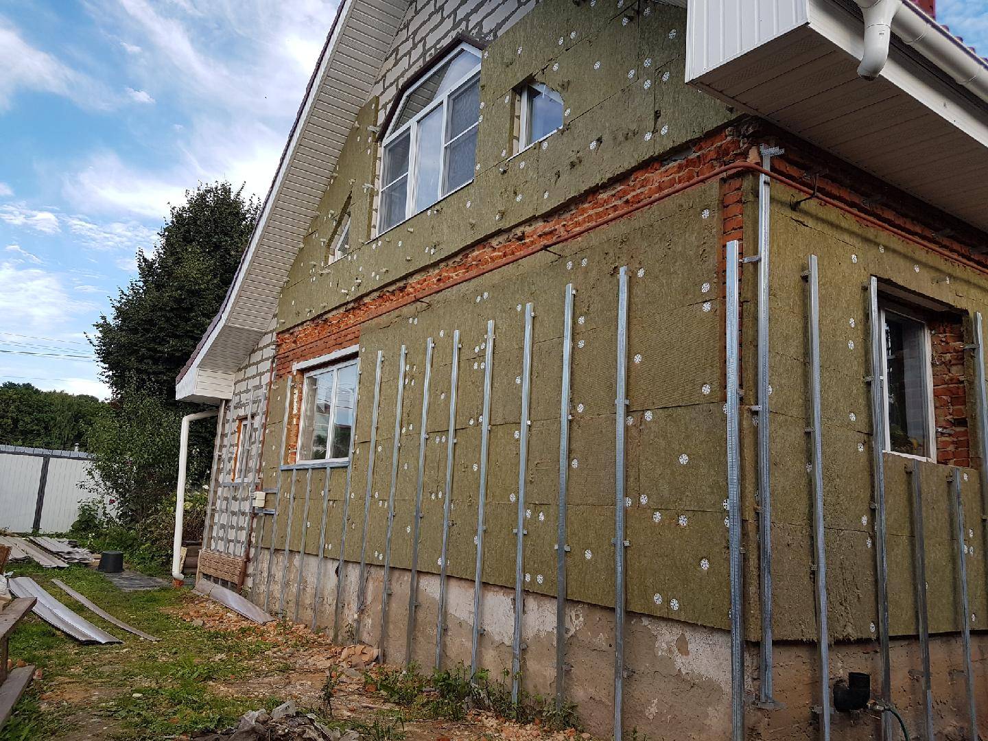 Плотность утеплителя для стен дома снаружи под сайдинг - stroiliderinfo.ru