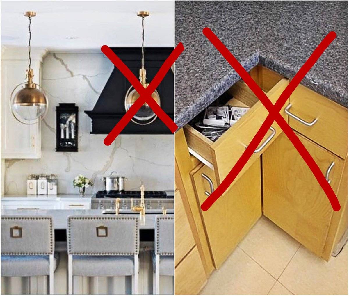 Ошибки при ремонте кухни, которых можно избежать