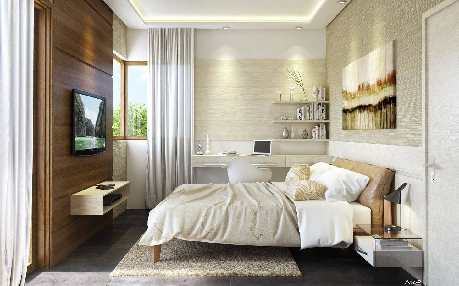 Дизайн маленькой спальни 2022: комфорт на небольшой площади