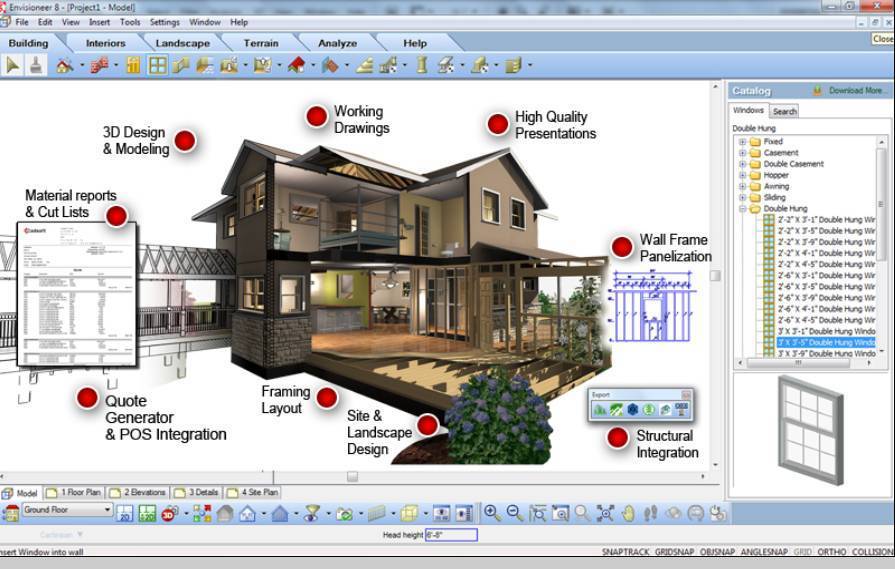 Программа для проектирования домов