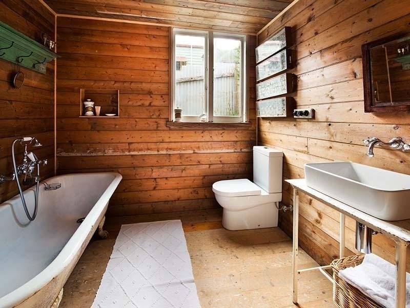 Ванная комната в деревянном доме своими руками | онлайн-журнал о ремонте и дизайне