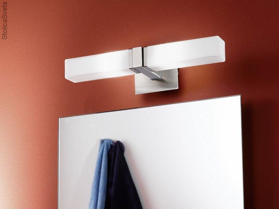 Подсветка для зеркала в ванной: светильник с выключателем, класс защиты и расположение