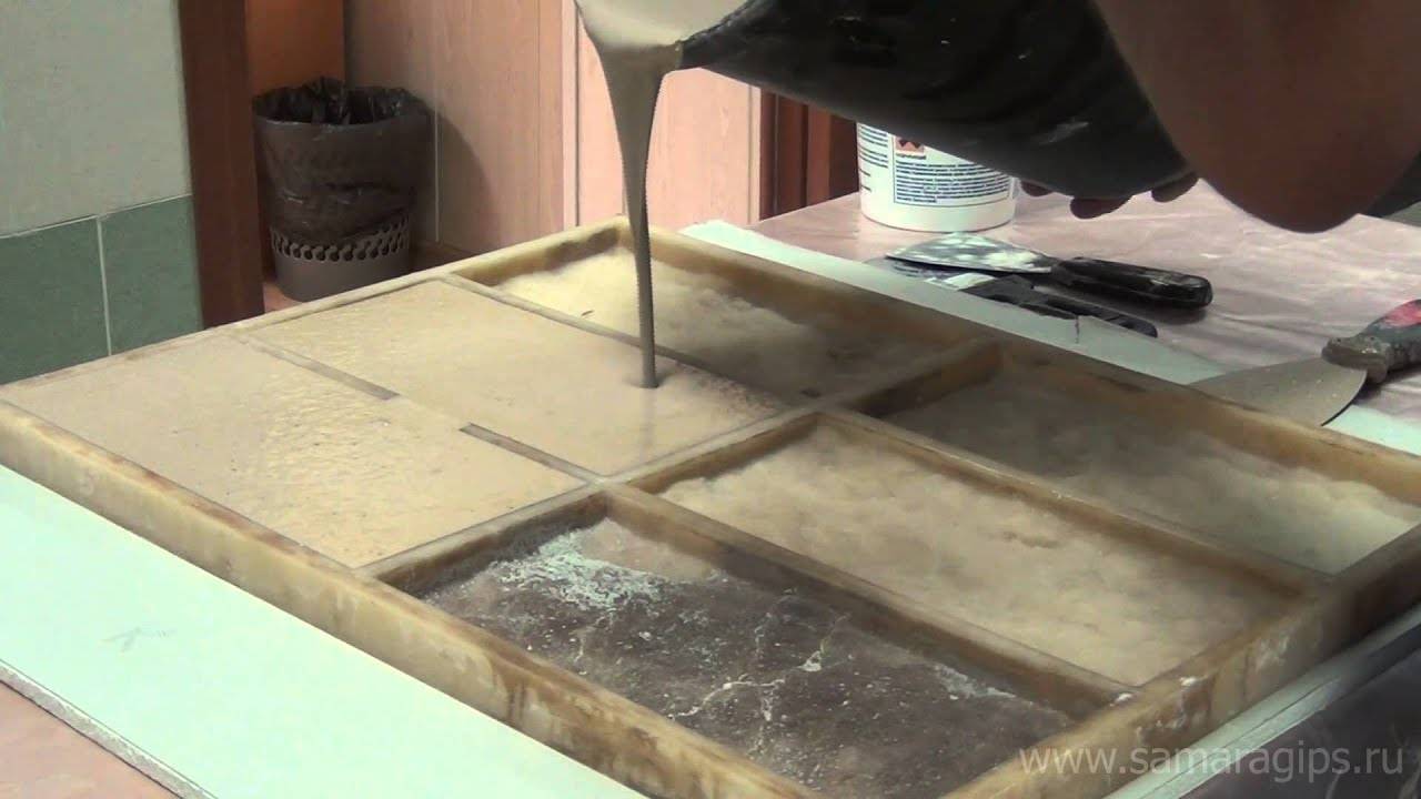 Столешница из искусственного камня своими руками: изготовление и ремонт (с фото и видео)