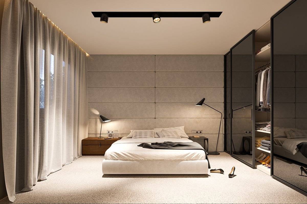 Спальня в стиле минимализм: фото в интерьере и особенности дизайна