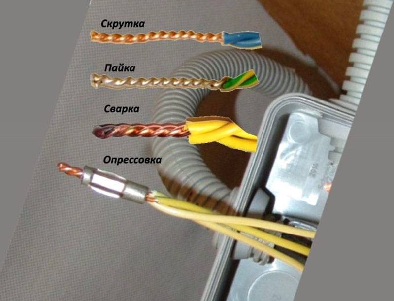 Как правильно соединять провода