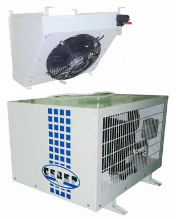 Низкотемпературные и среднетемпературные сплит-системы север на холодильную камеру