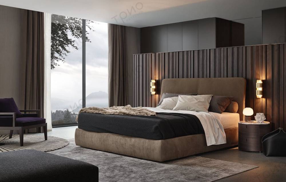 Спальня в стиле модерн - 88 фото вариантов изумительного дизайна