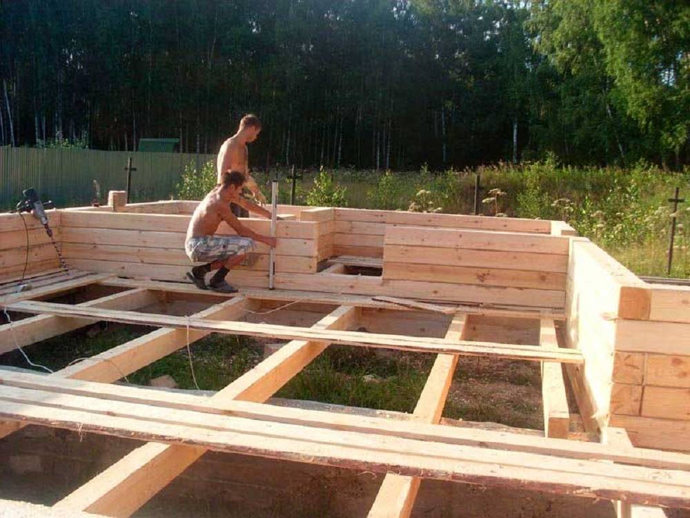 Как построить дом из бруса своими руками пошаговая инструкция с фото самому