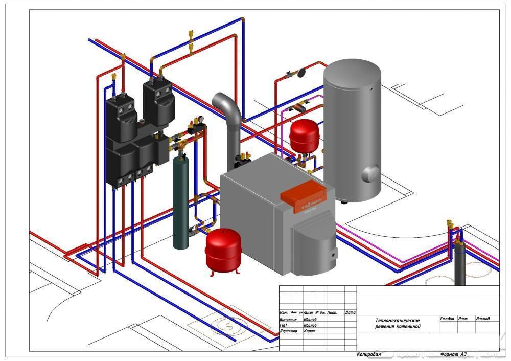 Проект отопления в доме