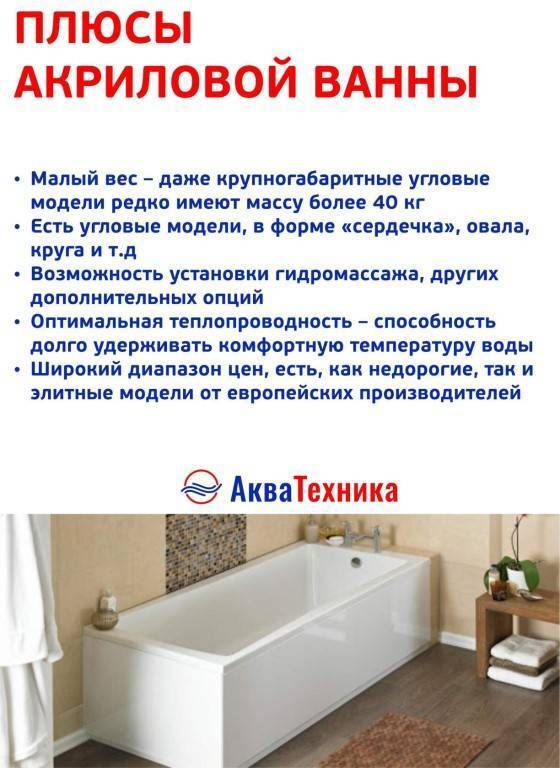 Какую ванну лучше выбрать: полезные советы по выбору ванн для квартиры