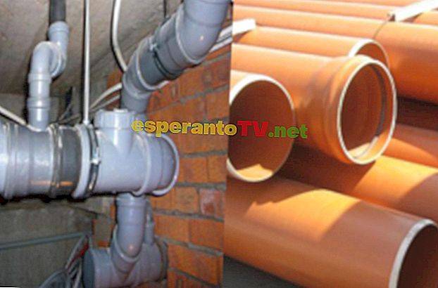 Серые и рыжие канализационные трубы: обзор и главное отличие