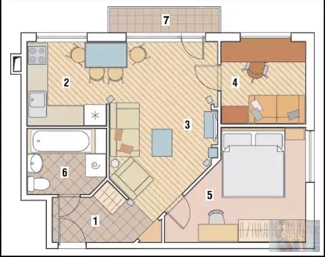 Примеры перепланировки и переустройства квартиры