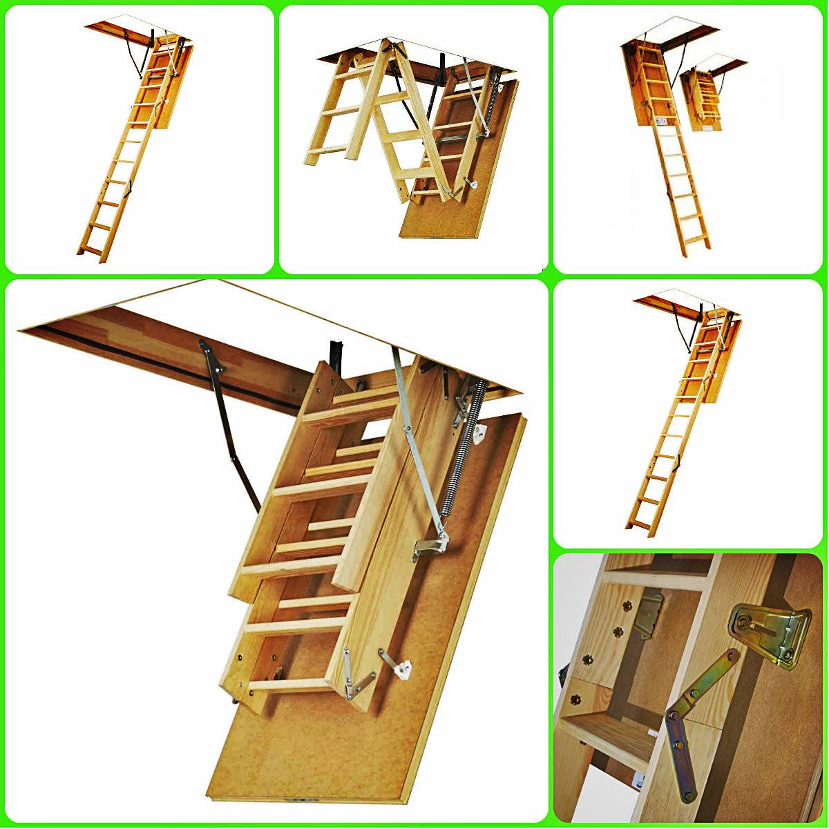 Чердачные лестницы: 85 фото простых и практичных конструкций