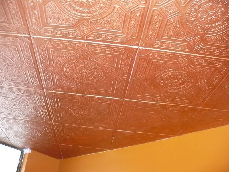 Покраска потолочной плитки: технология в 3 этапа | дневники ремонта obustroeno.club