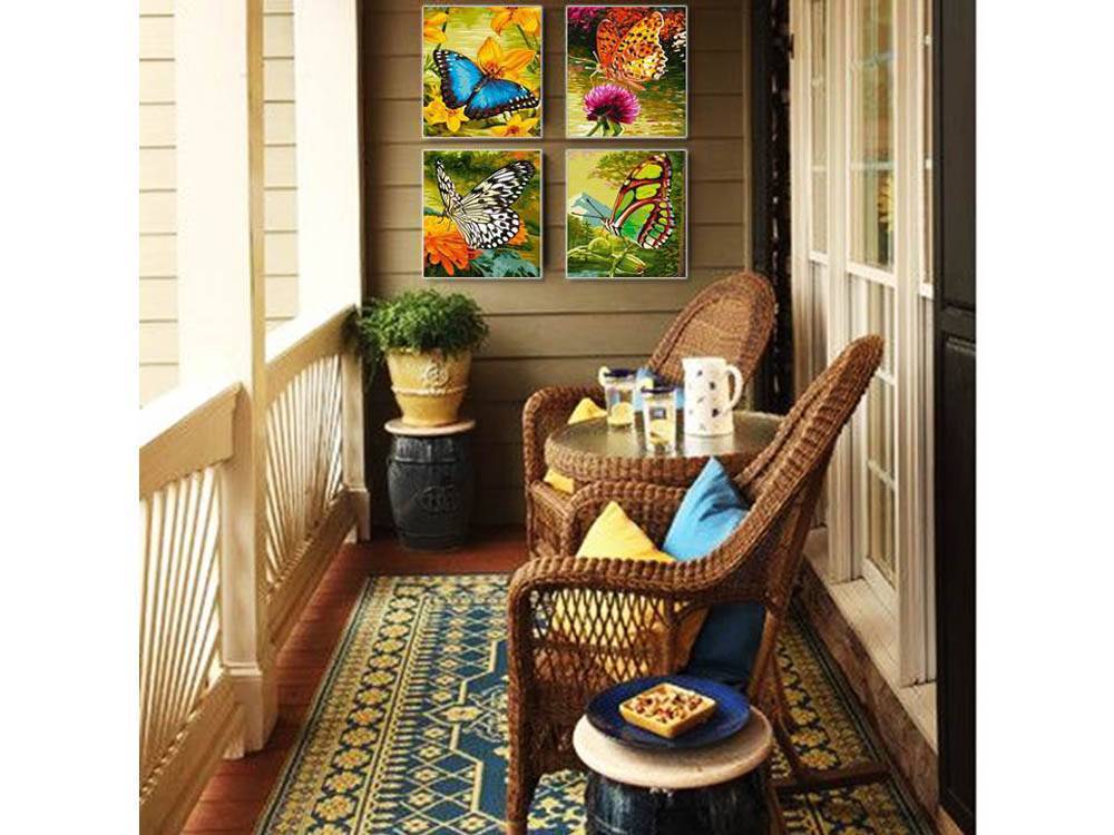Оформление балкона своими руками изнутри (110 фото идей дизайна) в хрущевке и частном доме в стиле: прованс, модерн и кантри
