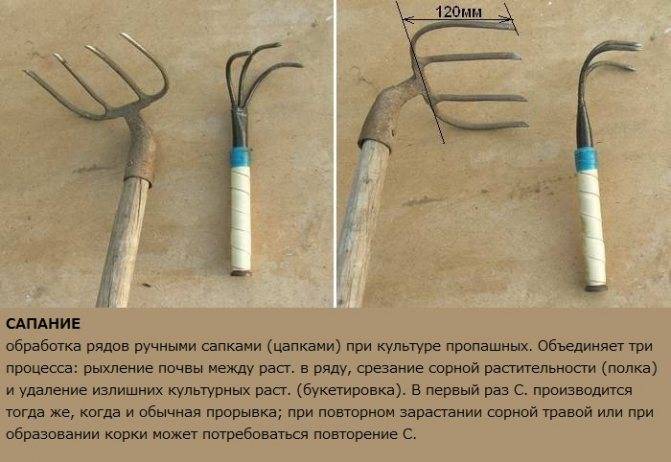 Чертежи садового инструмента