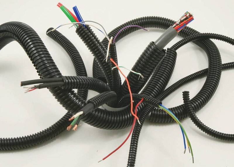 Гофра для кабеля и проводов: виды, размеры (диаметр), монтаж