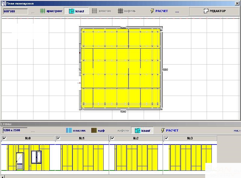 Строительный калькулятор для расчета строительных материалов и гипсовых блоков онлайн