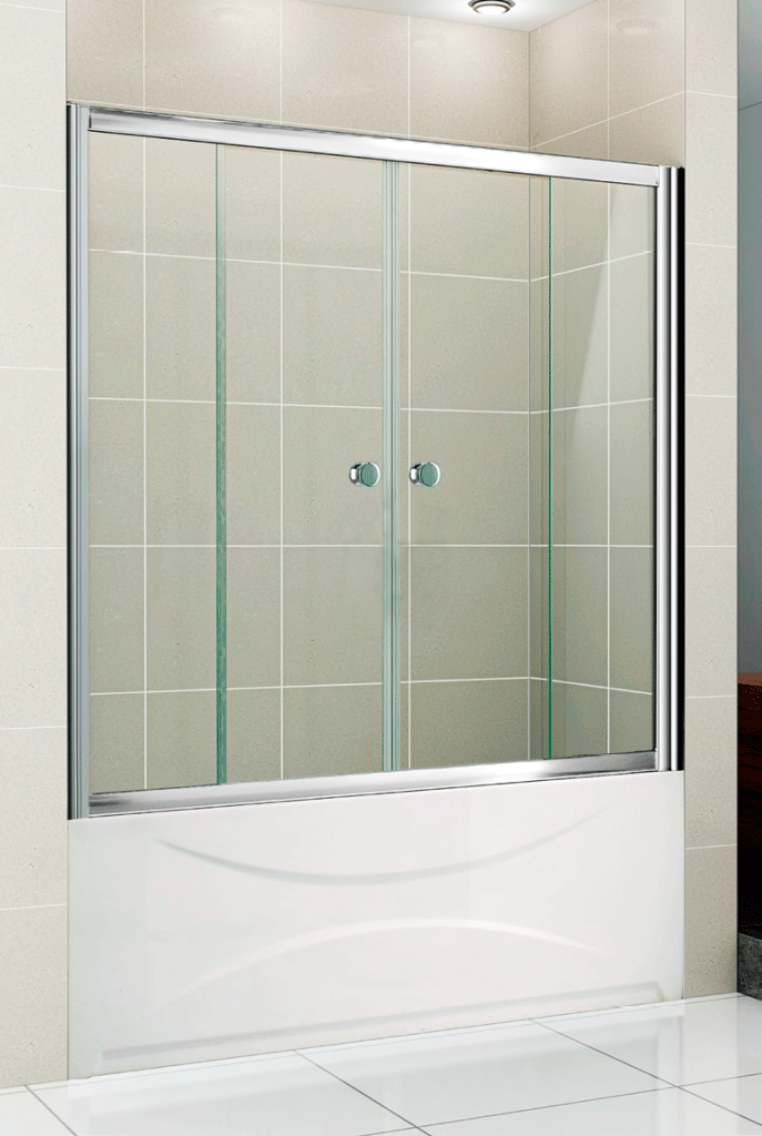 Особенности раздвижных конструкций устанавливаемых на ванну вместо шторки и применяемые на входе в помещение