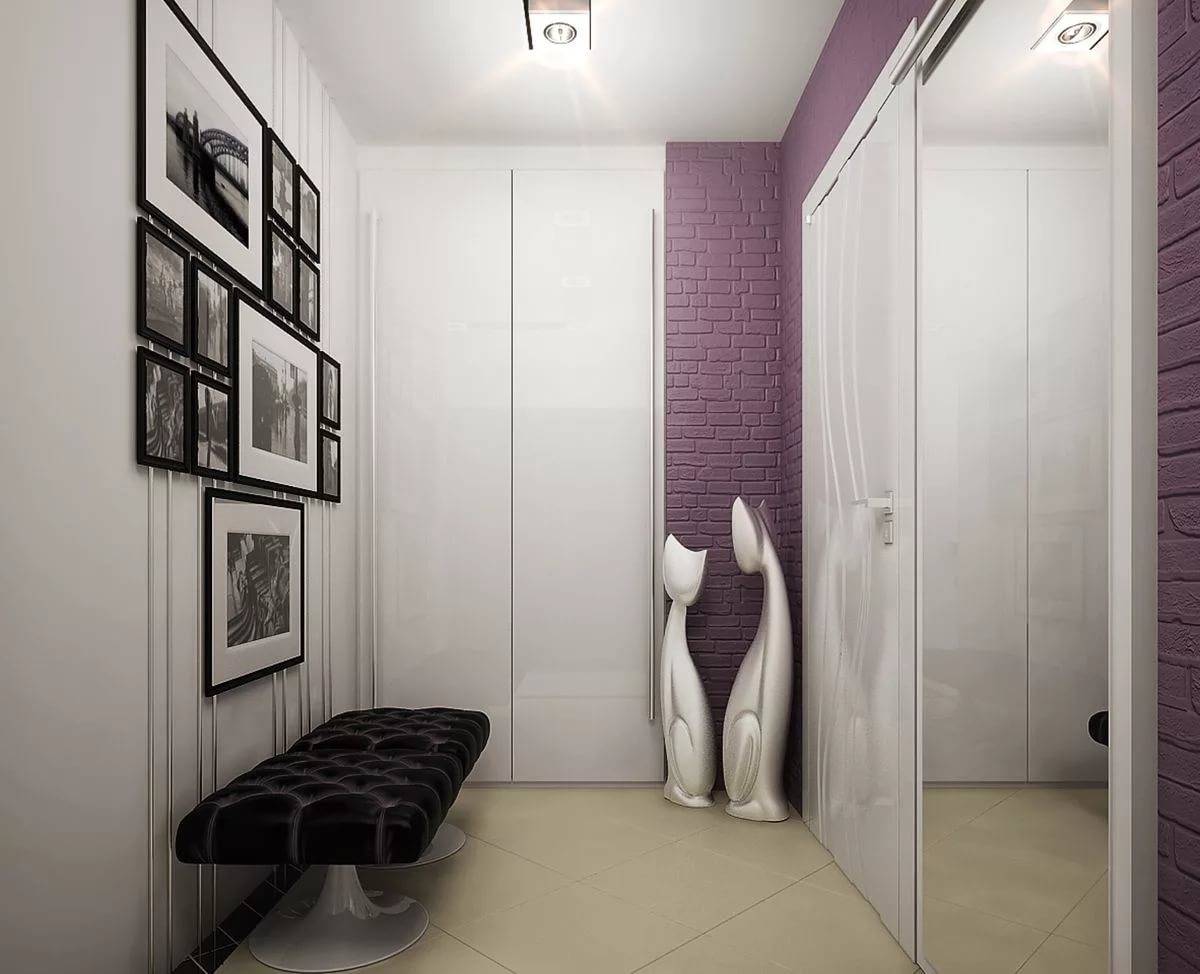 Дизайн маленького коридора в квартире фото реальные