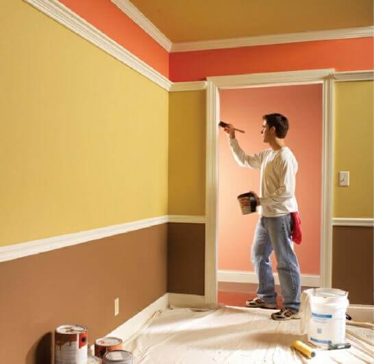Как красить стены водоэмульсионной краской без разводов | советы специалистов